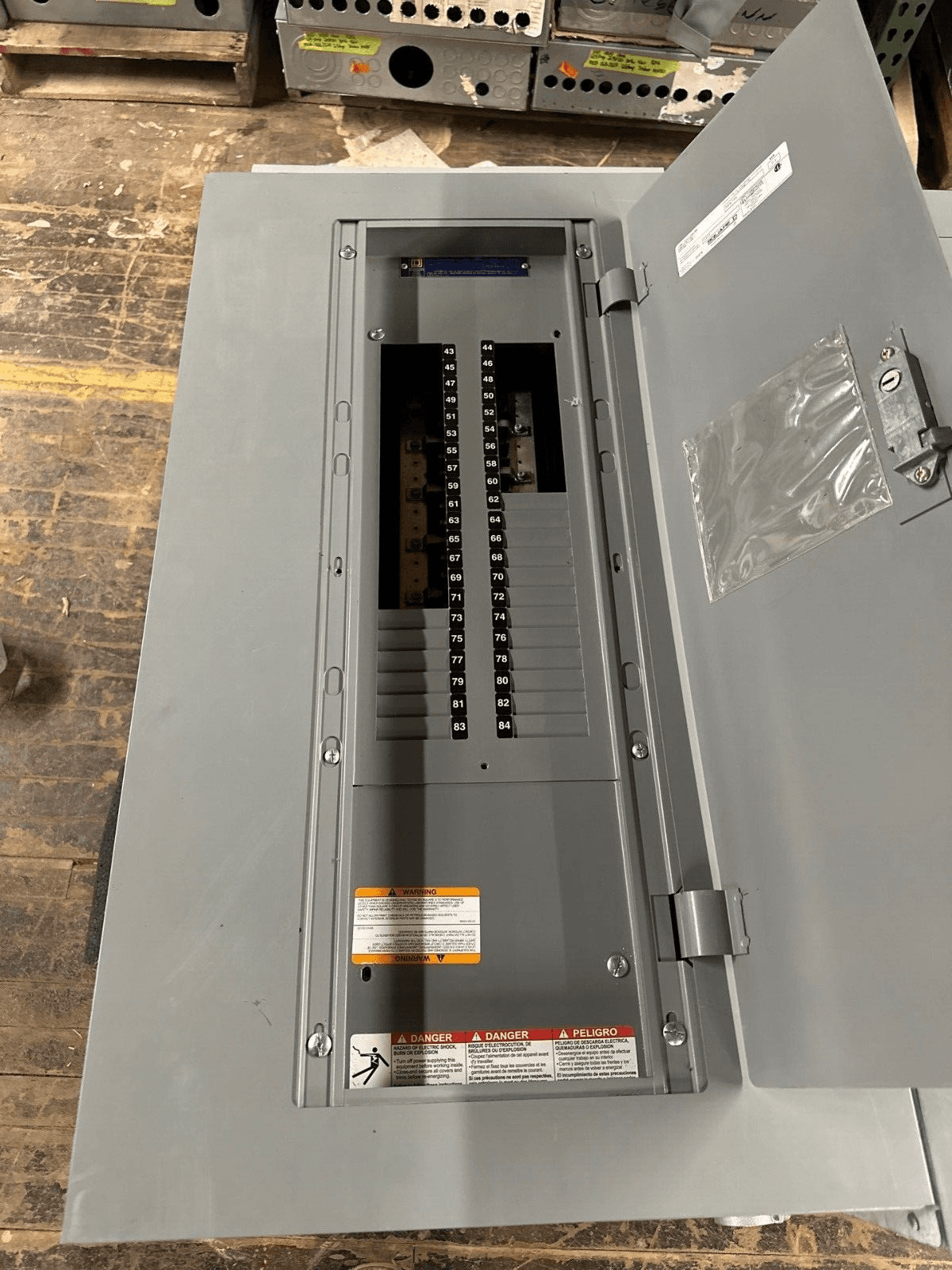 SQUARE D NQOD442L225 MLO Panelboard 225A 208Y/120V 3P 4W Main Lug P297 – image 1