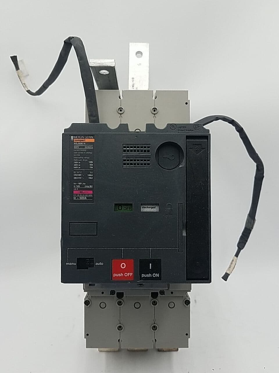 Merlin Gerin NSJ600H Circuit Breaker — image 1 of 8