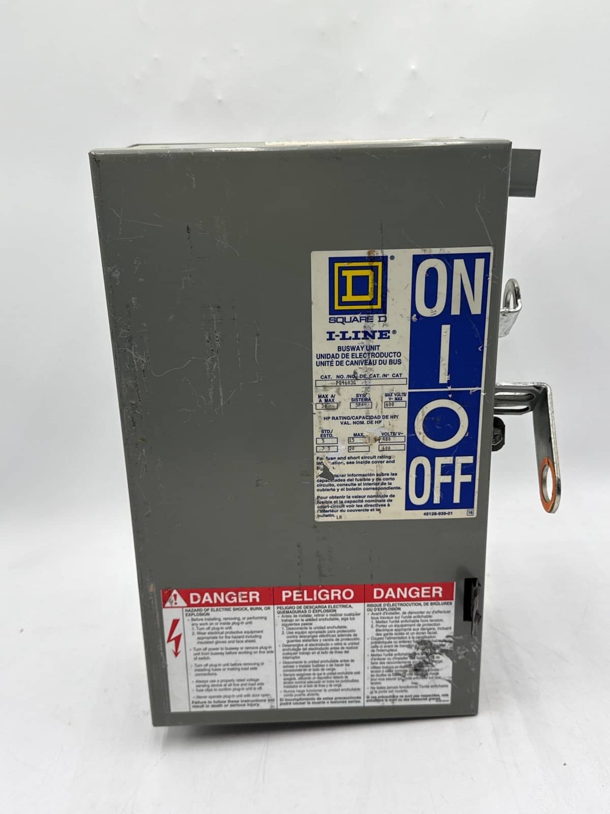 Square D PQ4603G Disconnect — image 1 of 8