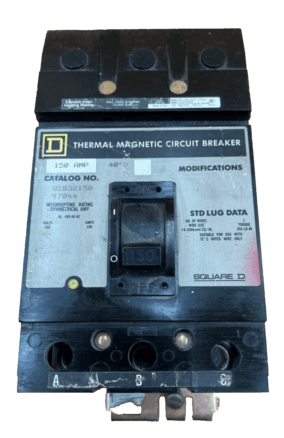 Square D Q2B32150 Circuit Breaker — image 1 of 6
