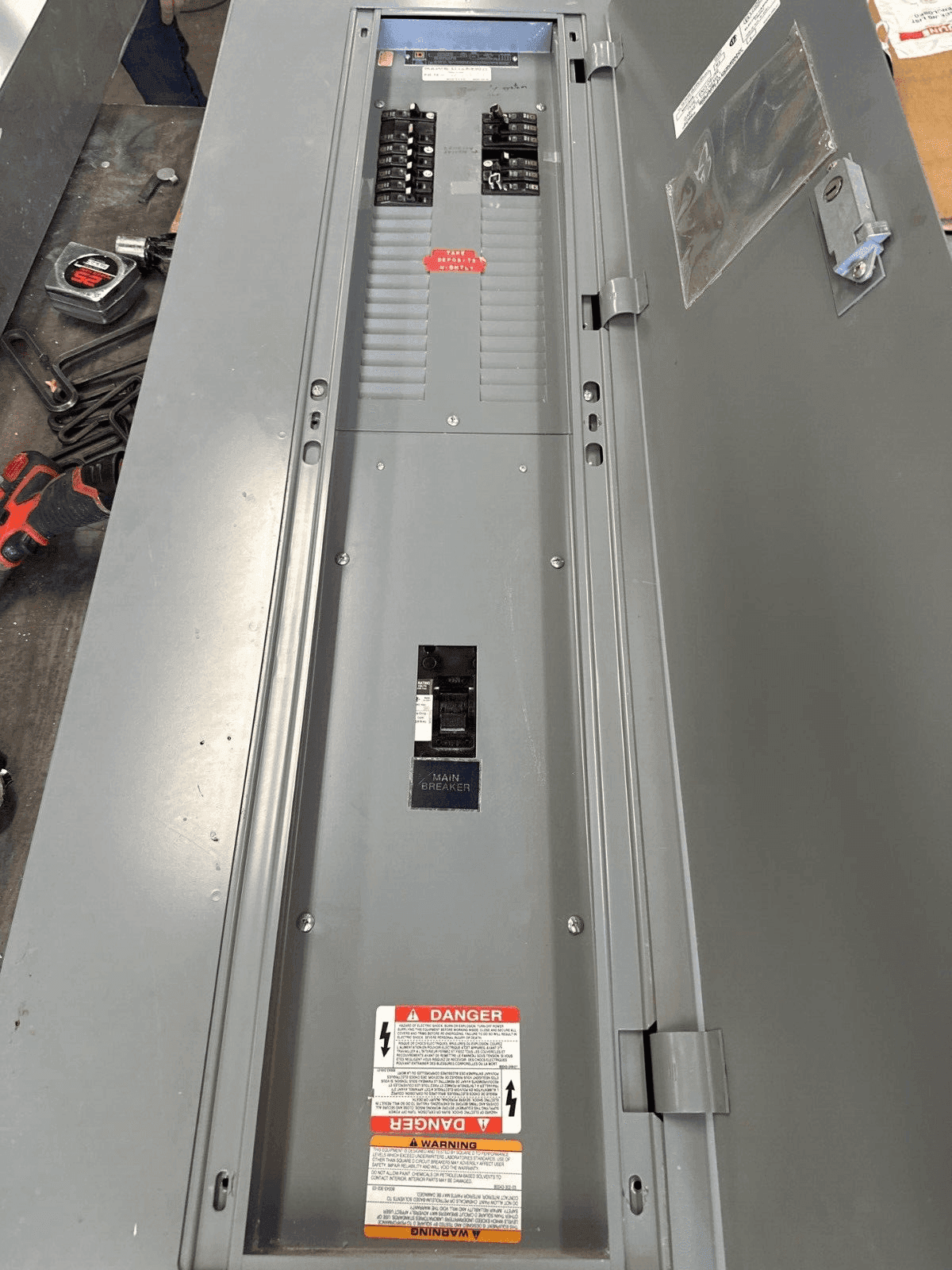 Square D NQOD442M225 NQOD Panelboard 225A 208Y/120V 3PH MCB Indoor Encl P359