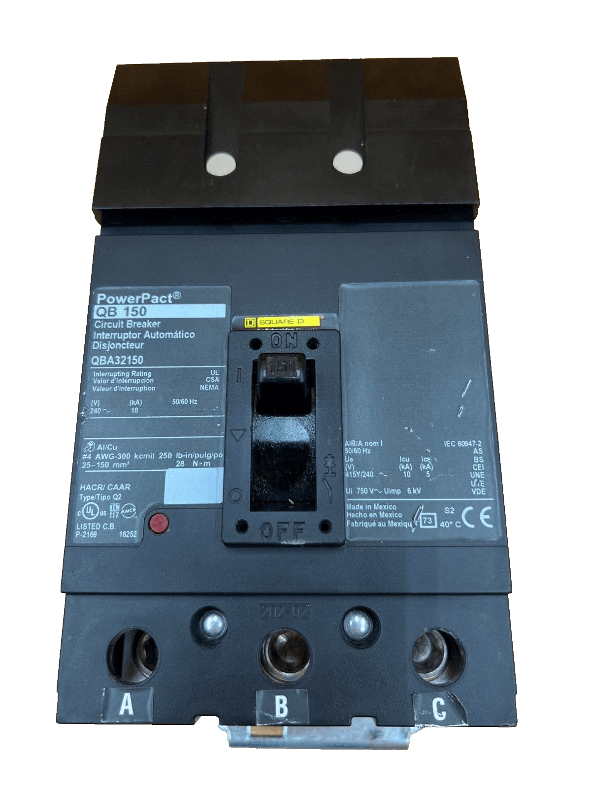 Square D QBA32150 – image 1