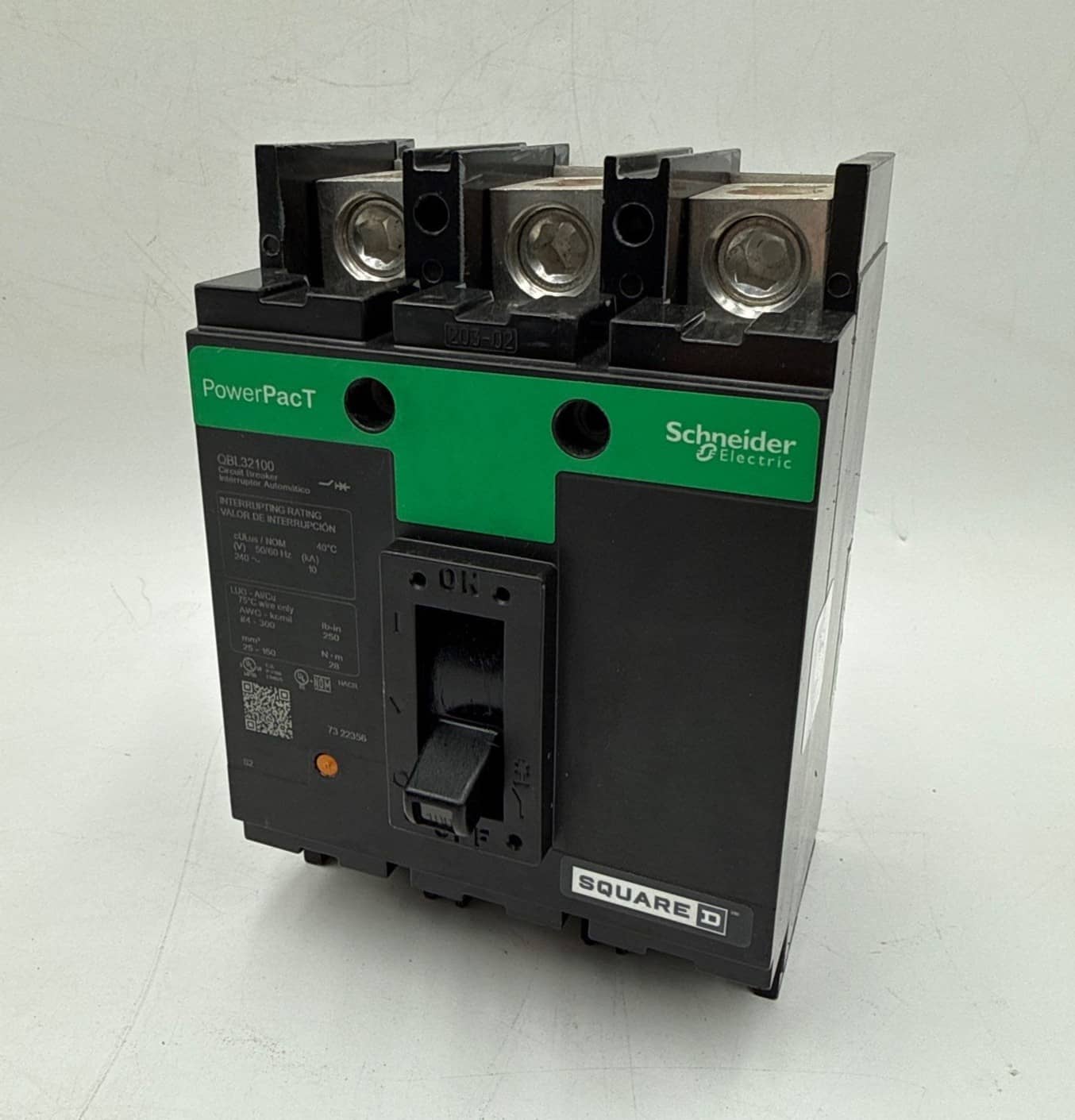 Square D QBL32100 Circuit Breaker — image 1 of 9