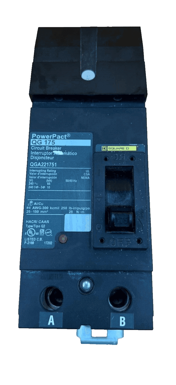 Square D QGA221751 Circuit Breaker — image 1 of 7