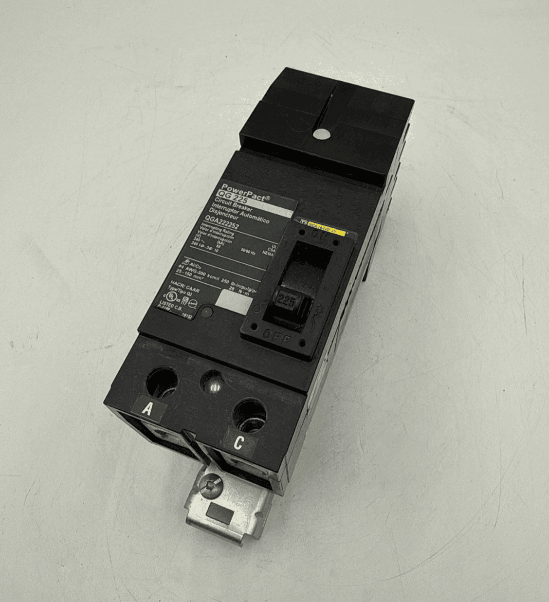 Square D QGA222252 Circuit Breaker — image 1 of 7
