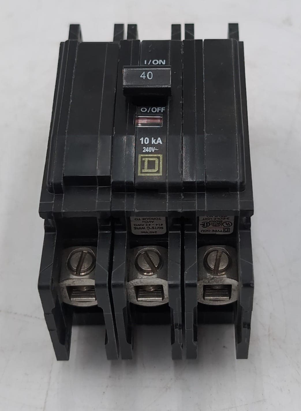 Square D QOU340 Circuit Breaker — image 1 of 6