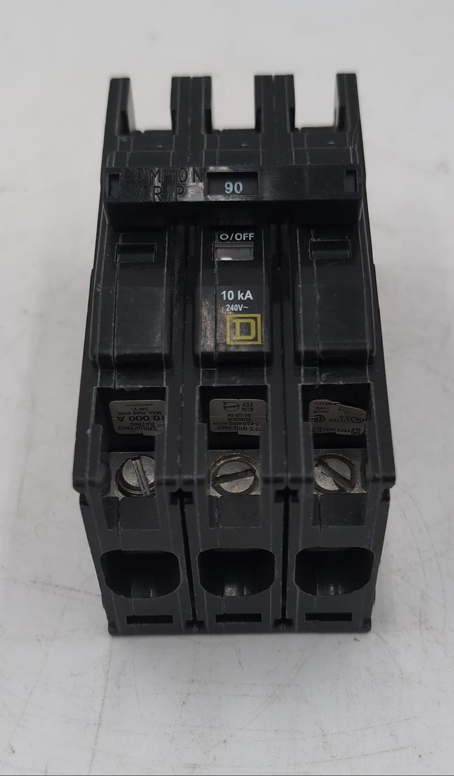 Square D QOU390 Circuit Breaker — image 1 of 6