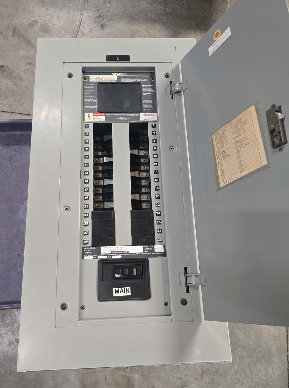 Siemens S1C30QJ175CBS Panel — image 1 of 12