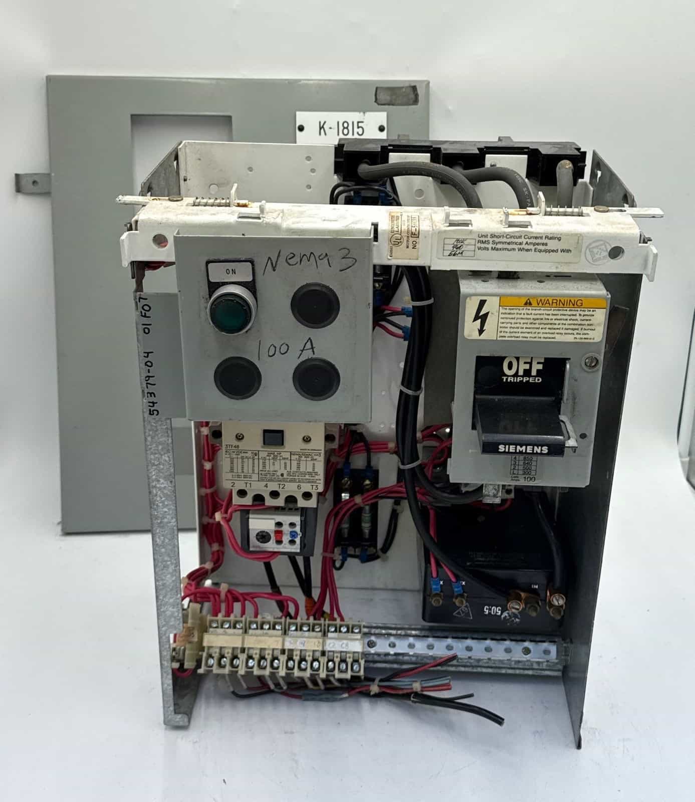Siemens Model 90 MCC Bucket — image 1 of 8