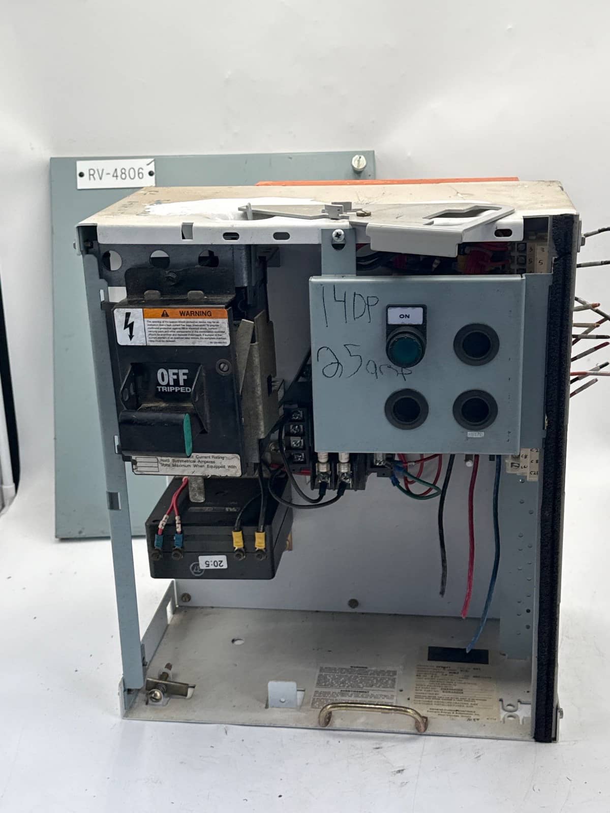 Siemens Model 95+ 18" 25A Combo MCC Bucket Size 1 14DP32A71 Starter ED63A025