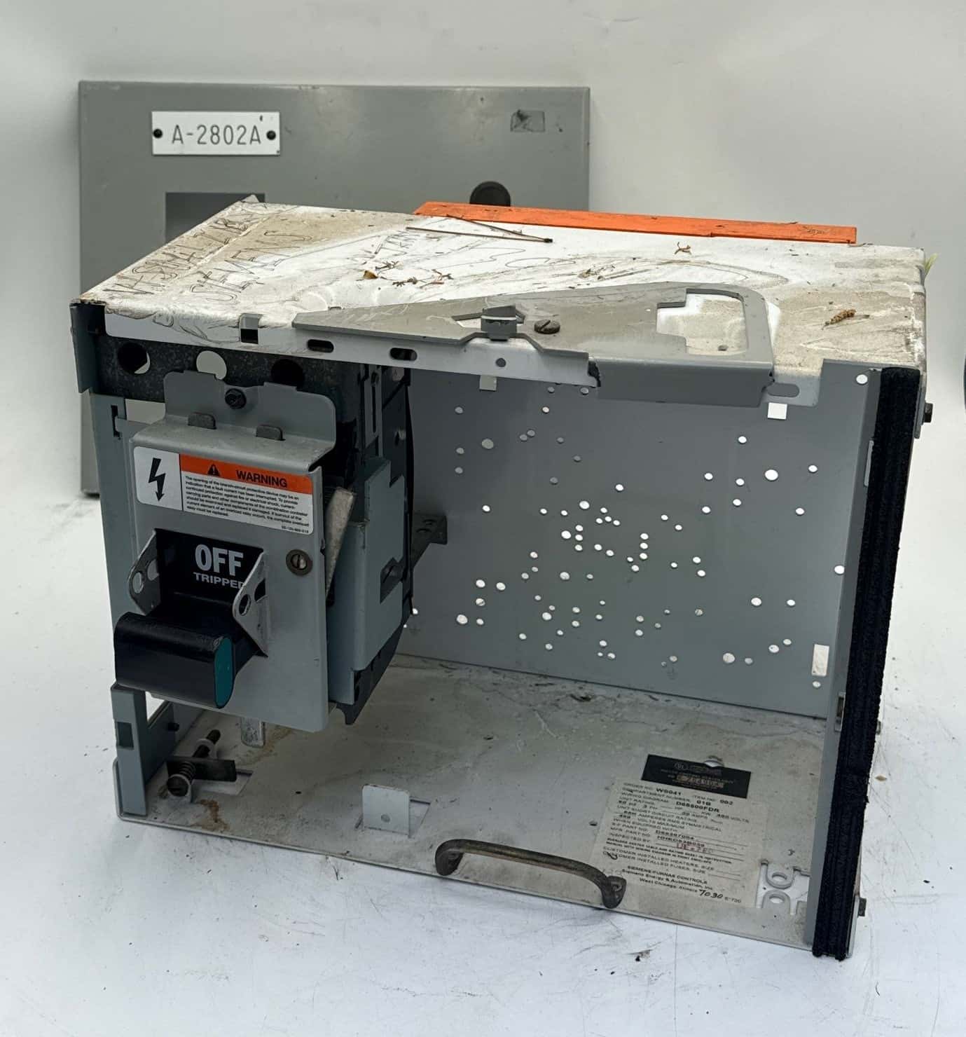 Siemens Model 95+ 12" 30A Feeder MCC Bucket HHED63B030 Breaker 30 Amp