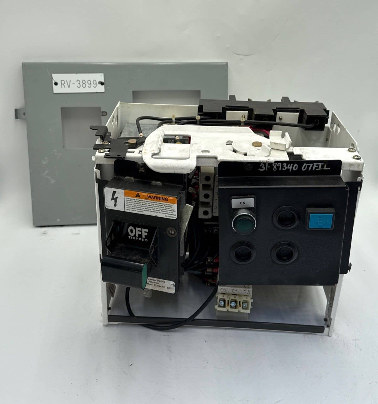 Siemens Model 95 12" 50A Combo MCC Bucket ED63A050 Size 2 3TF46 Starter