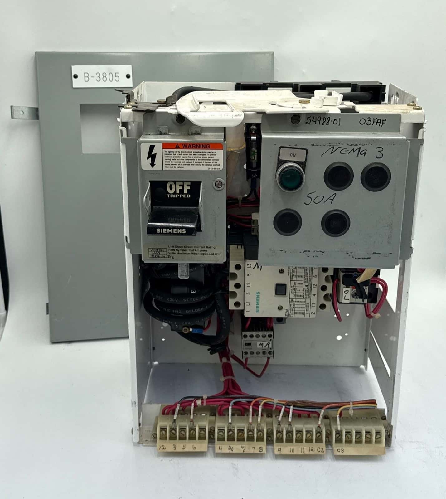 Siemens Model 95 MCC Bucket — image 1 of 9