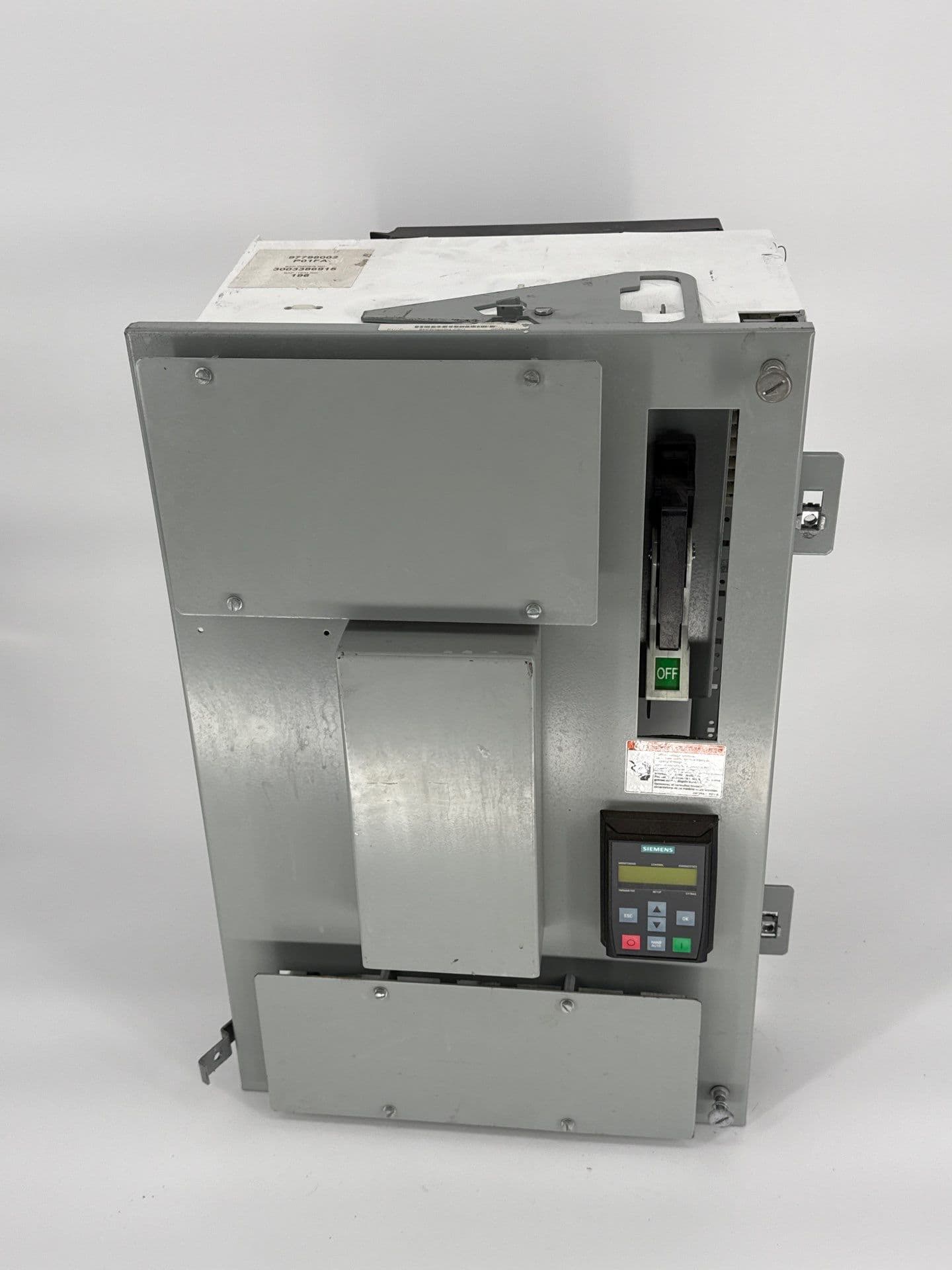 Siemens Tiastar 24” MCC Bucket Sinamics 4kW 5HP Power Module HEG3B015 – image 1