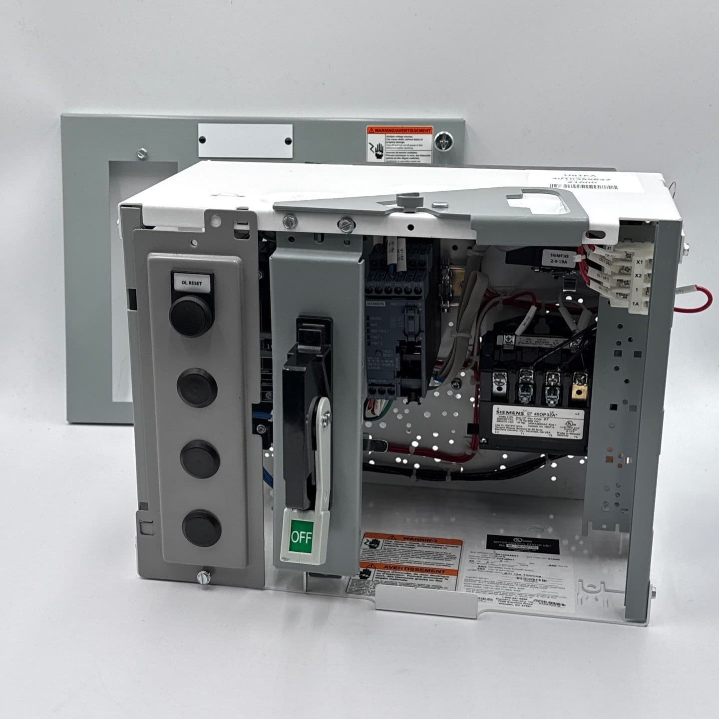 Siemens Tiastar 12” 10A Combo MCC Bucket Size 1 Starter SIMOCODE 3UF7013-1AU00-0 – image 1