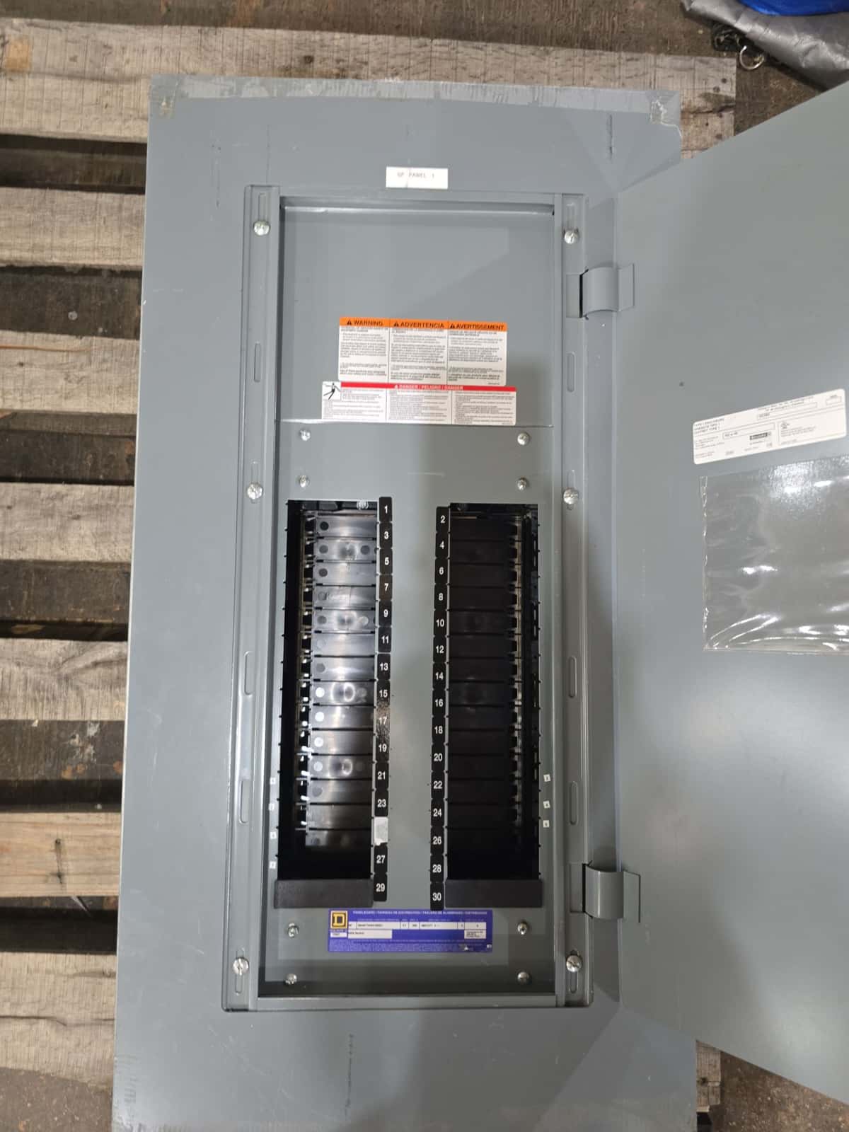 Square D NF Panel — image 1 of 6