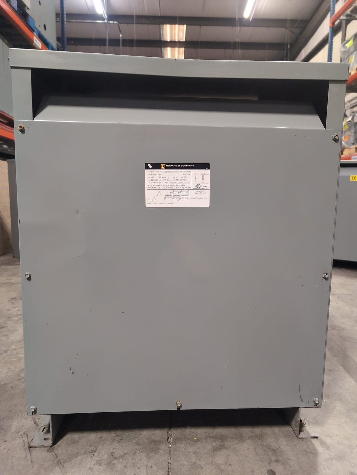 Square D EE112T3H Dry Type Transformers — image 1 of 6