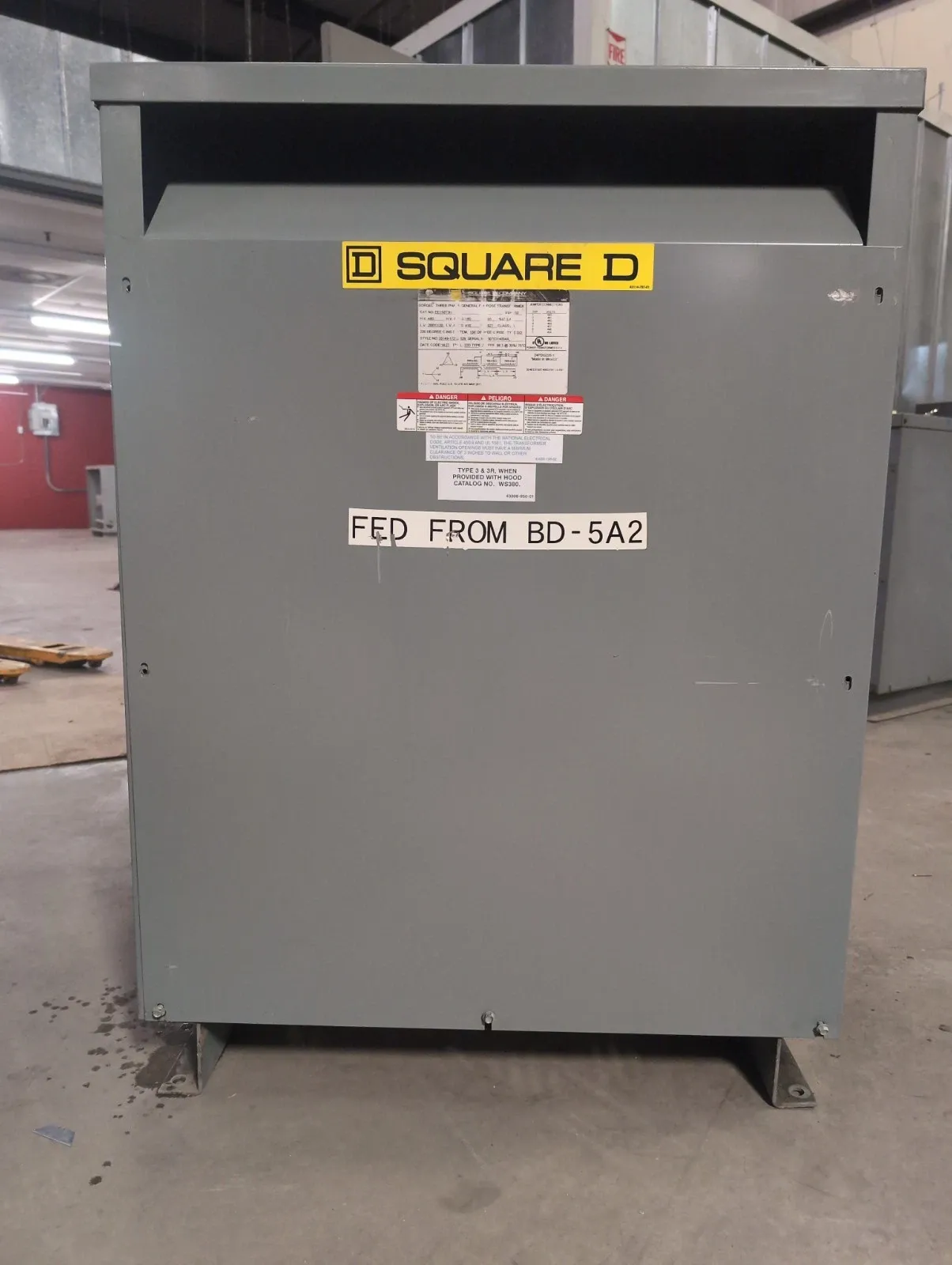 Square D EE150T3H Dry Type Transformers — image 1 of 6