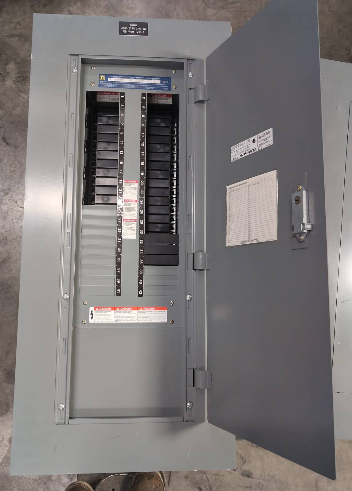 Square D NF Panel — image 1 of 12