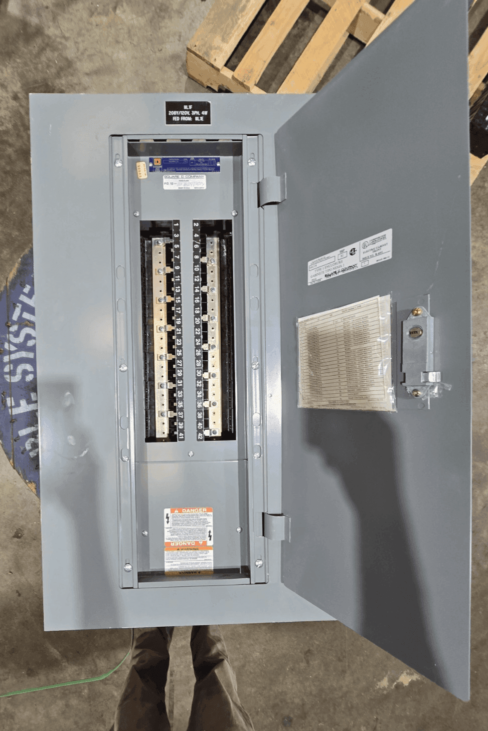 Square D NQOD Panel — image 1 of 12