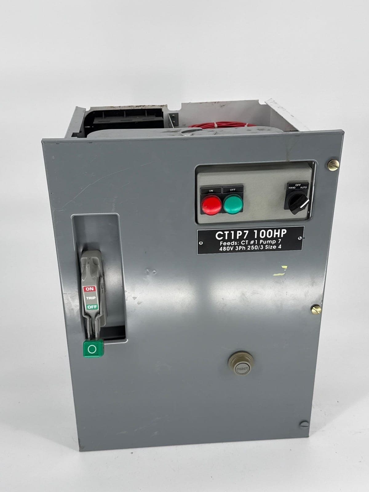 Square D Model 6 21" Combo MCC Bucket Size 4 Starter 250A Breaker