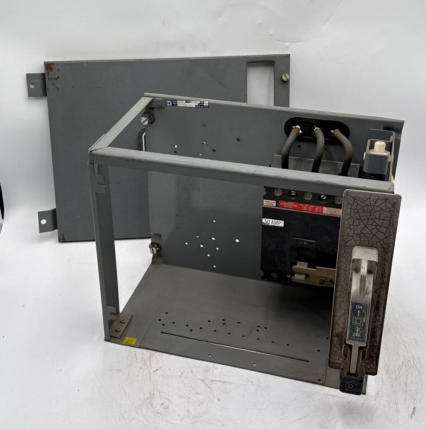 Square D Model 4 12" 50A Feeder MCC Bucket FHL36050 50 Amp