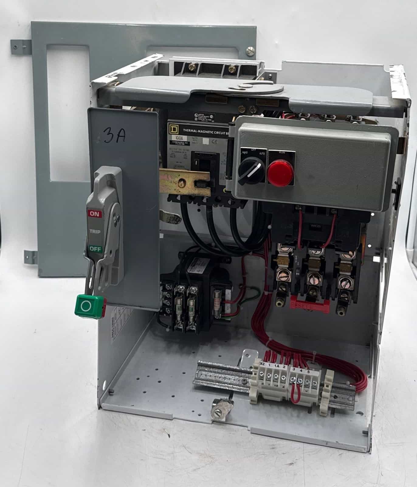 Square D Model 6 Size 3 100A 18" MCC MCCB Bucket Motor Control 100 Amp 8536SE01S