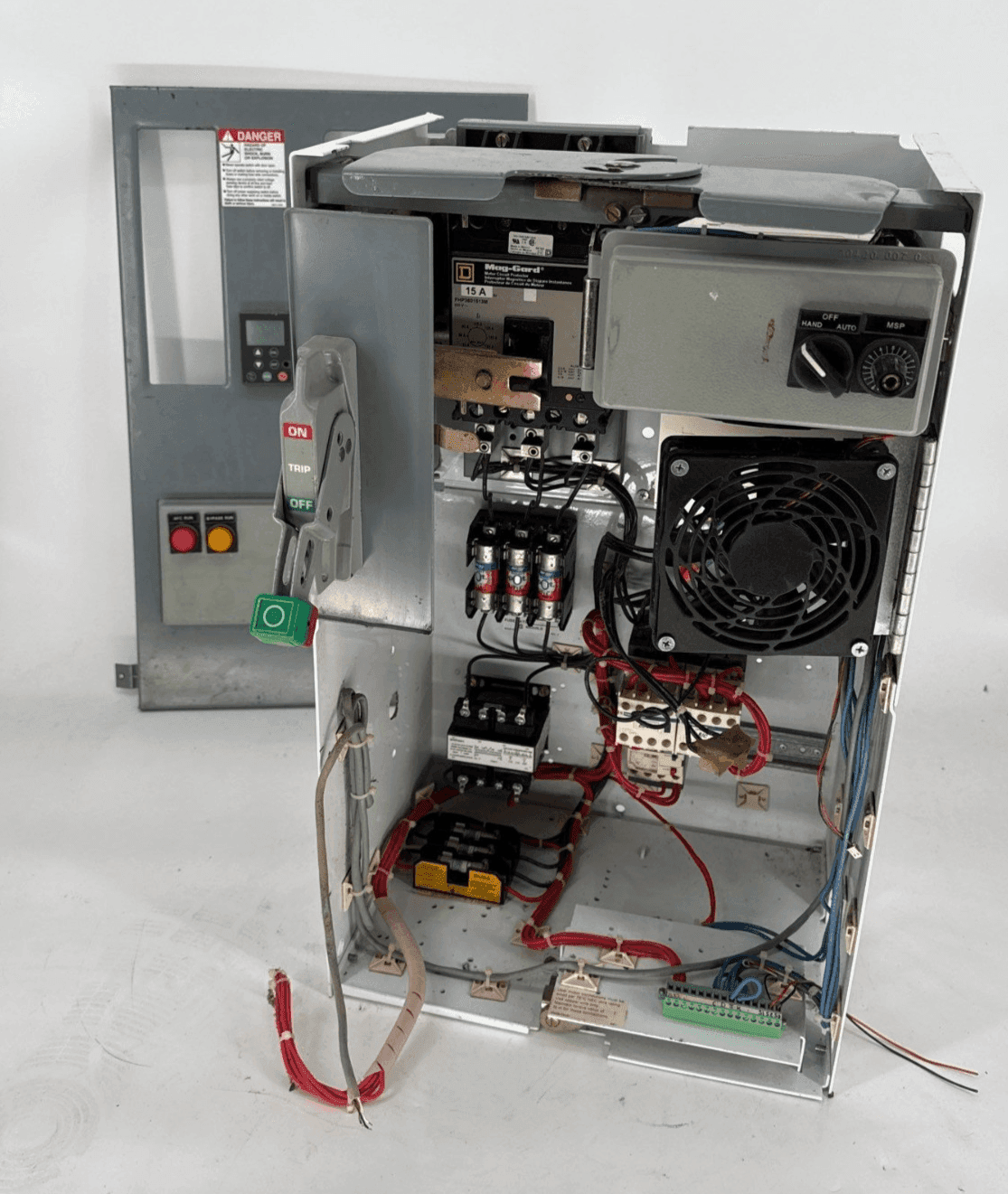 Square D Model 6 24" 15A Combo MCC Bucket FHP3601513M ATV71HU22N4 3HP Drive