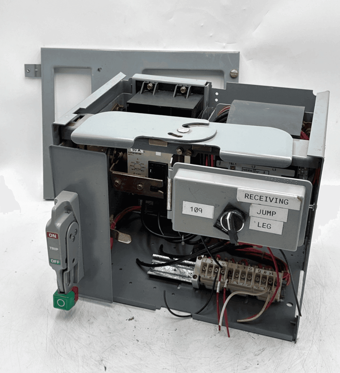 Sq D Model 6 50A 12" Size 2 Starter MCC Bucket Motor Control 50 Amp FAP3605016M