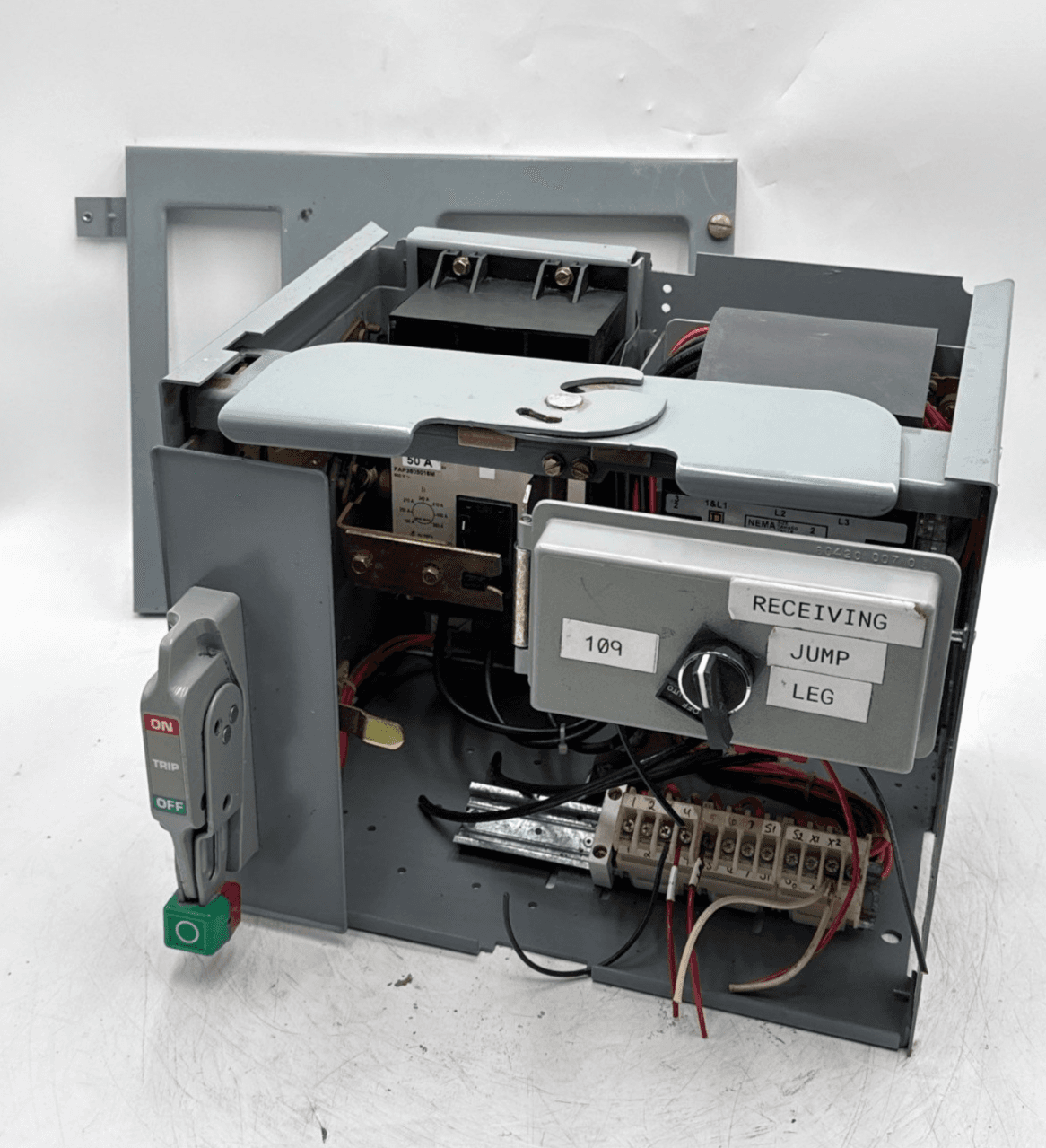 Sq D Model 6 50A 12" Size 2 Starter MCC Bucket Motor Control 50 Amp FAP3605016M – image 1