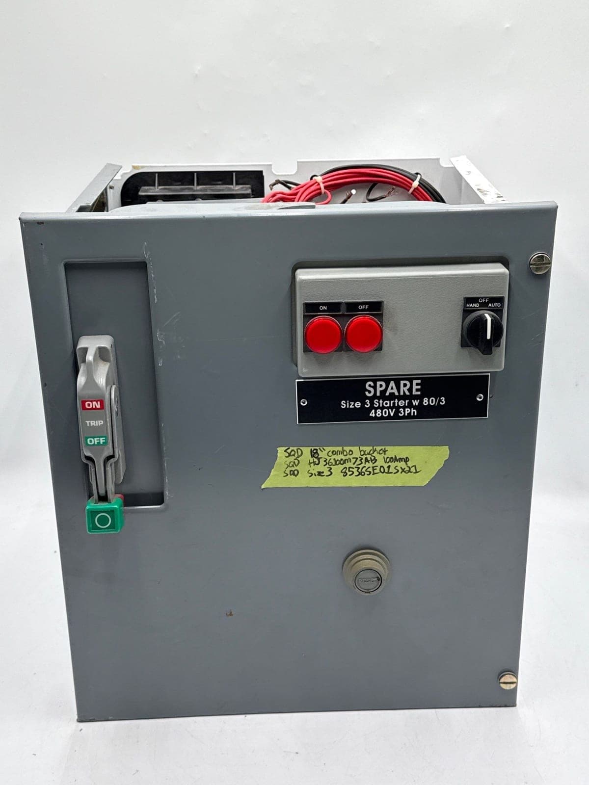 Square D Model 6 MCC Bucket — image 1 of 9