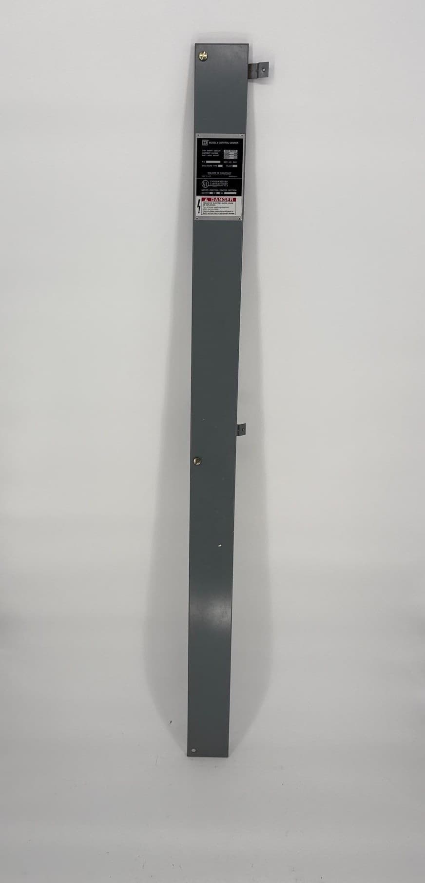 Square D Model 6 MCC Wire Way Door 60" x 4" Motor Control Center Trim – image 1