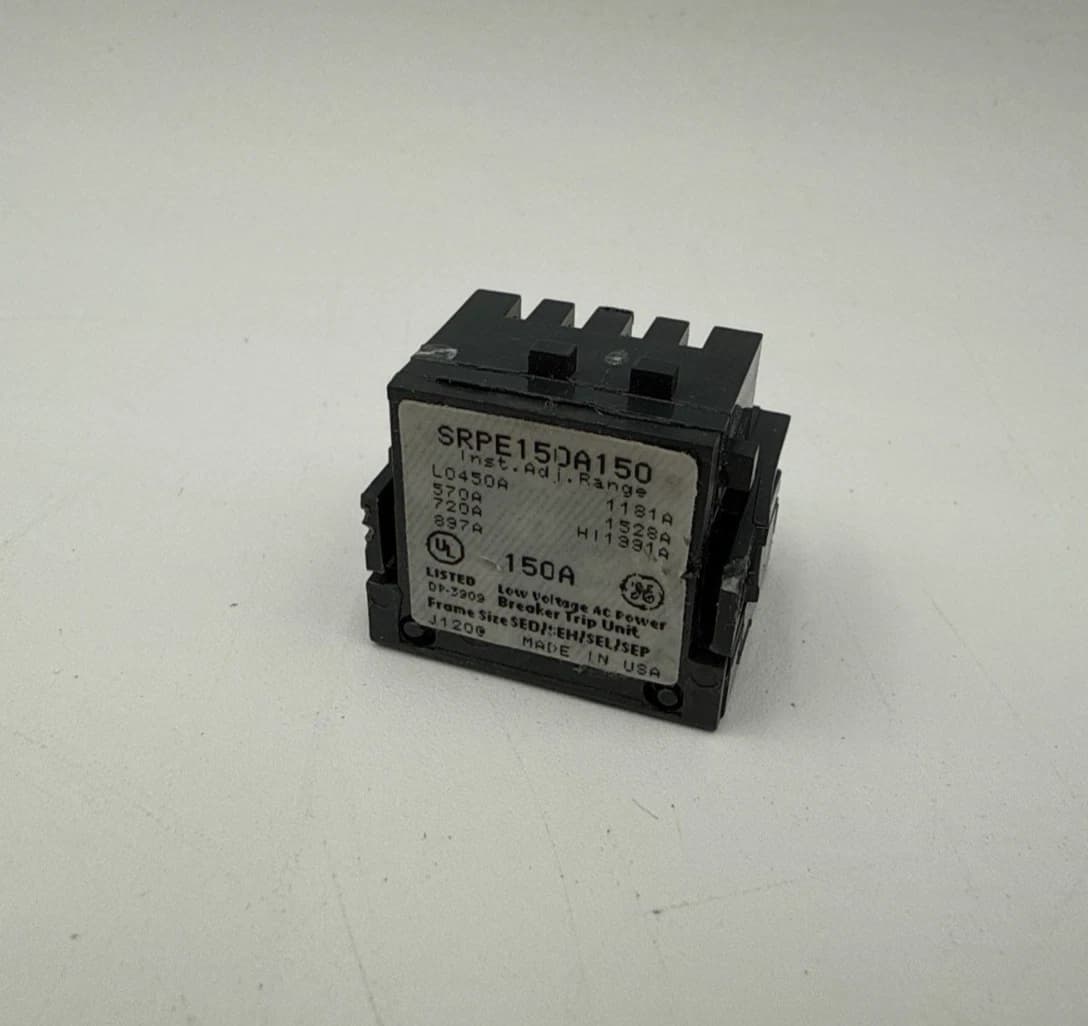 GE SRPE150A150 Rating Plug 150A SRPE150 150 Amp Frame SEDA SEHA SELA SEPA Used