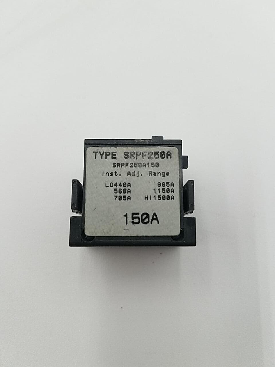 GE SRPF250A150 Rating Plug 150A SRPF250 150 Amp Frame SFDA SFHA SFLA SFPA