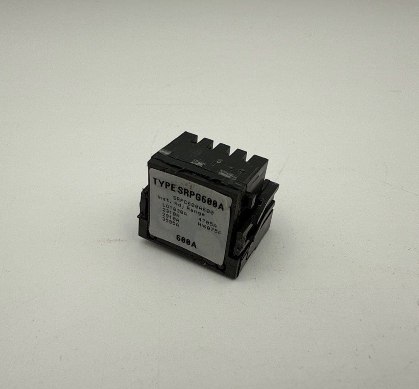 GE SRPG600A600 Rating Plug 600 Amp SRPG600 600A Frame SGDA SGHA SGLA SGPA