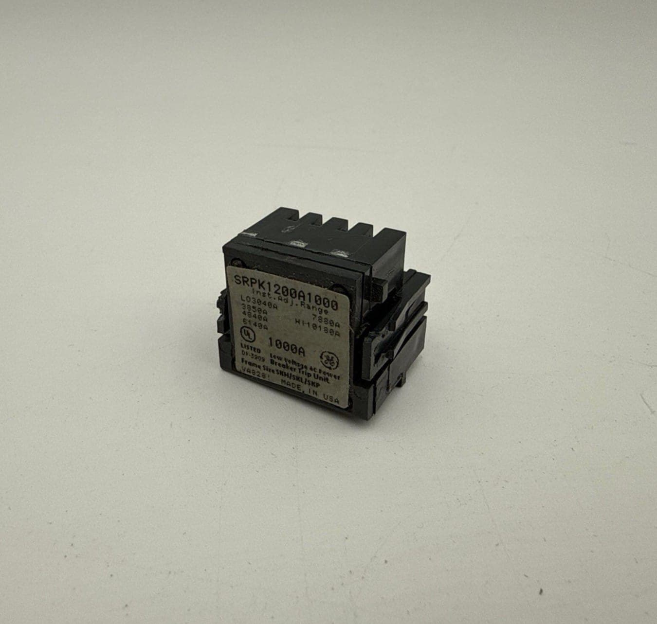 GE SRPK1200A1000 Rating Plug 1000 Amp SRPK1200 1000A Frame SKDA SKHA SKLA SKPA