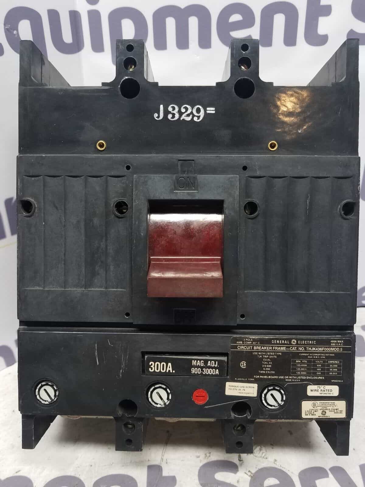 GE THJK436400 Circuit Breaker — image 1 of 7