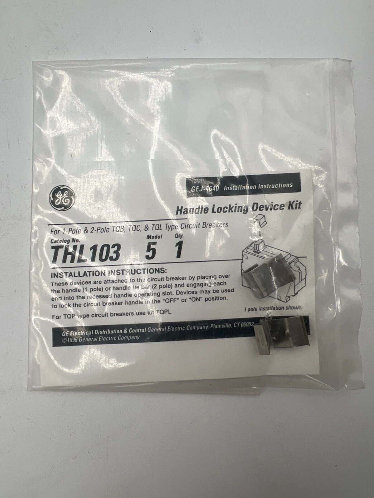 GE THL103 Accessory — image 1 of 2