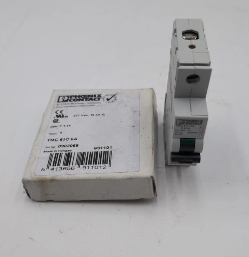 Phoenix Contact TMC61C6A Thermal Magnetic Single Pole 6 Amp Circuit Breaker