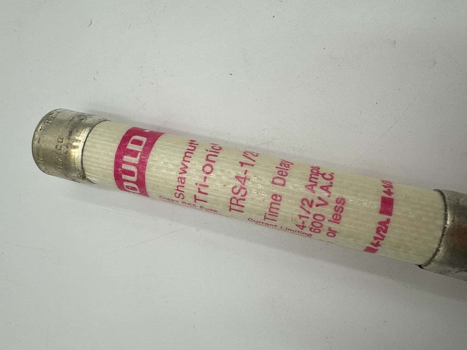 Gould Shawmut TRS4-1/2R Fuse — image 1 of 4