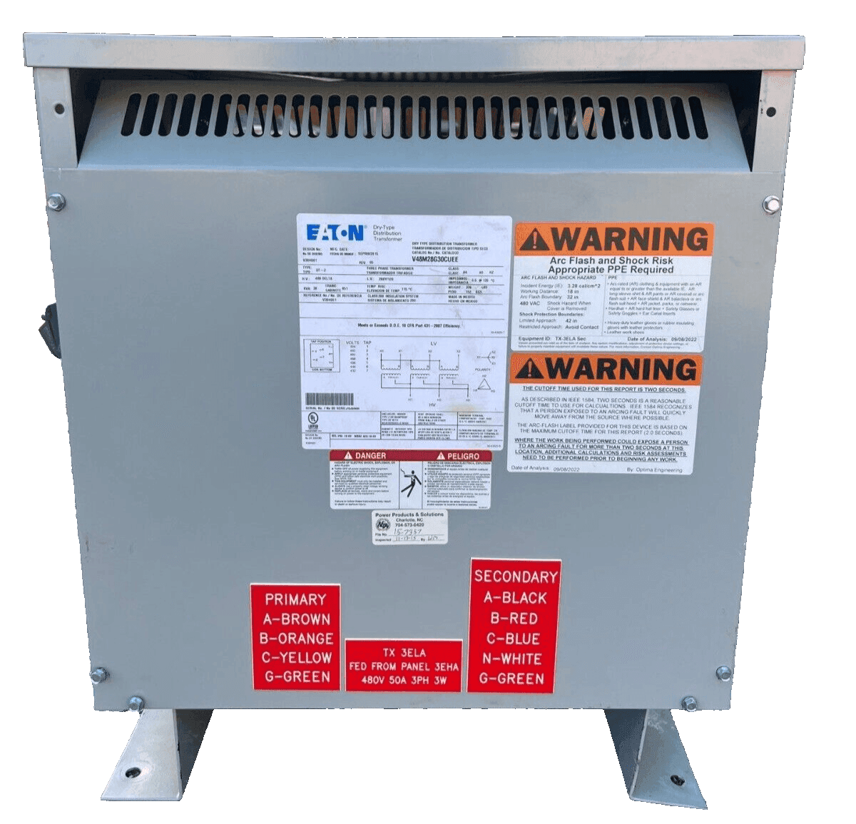 Eaton V48M28G30CUEE Dry Type Transformers — image 1 of 7