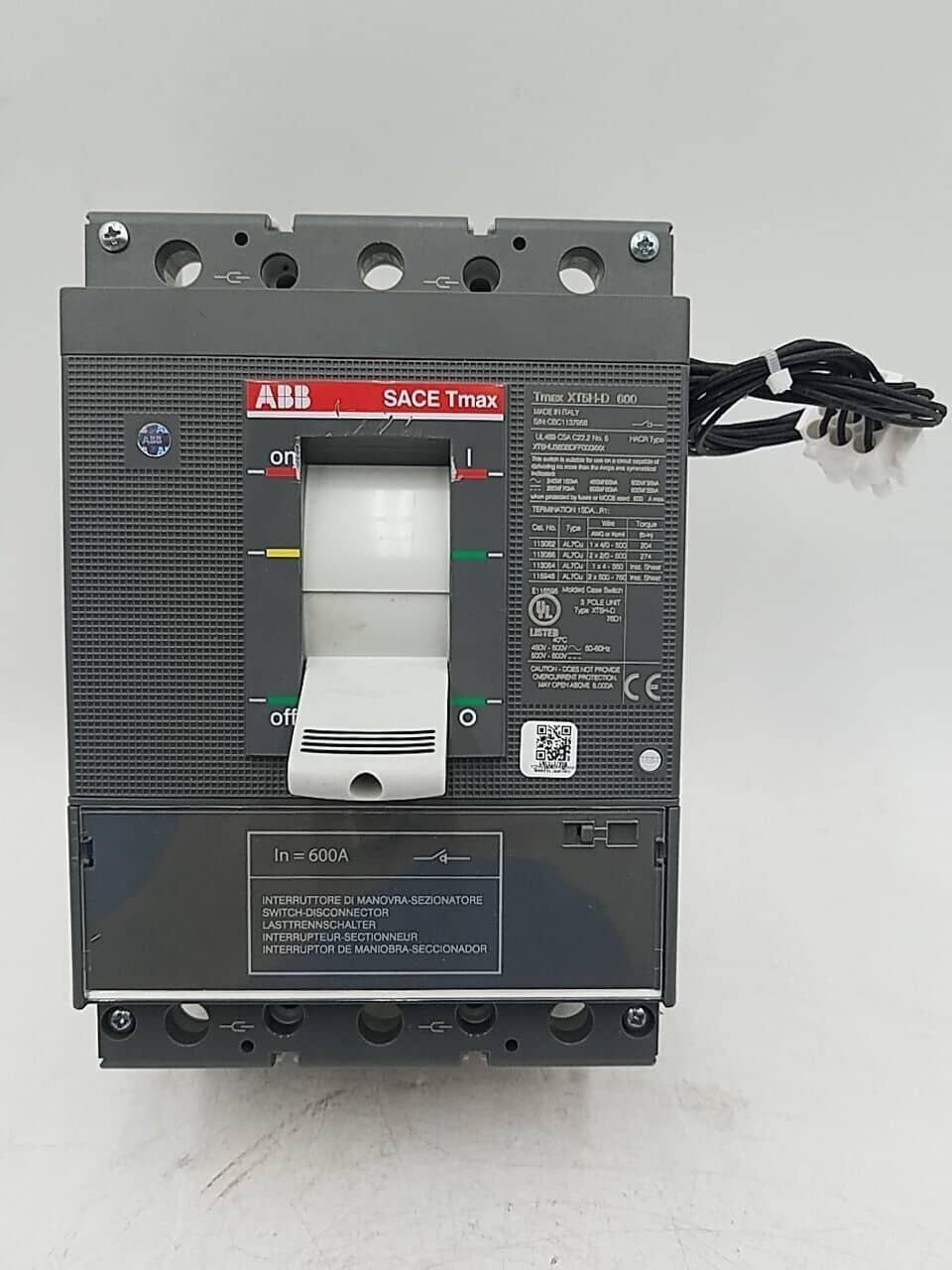ABB XT5HU360BDFF000XXX
