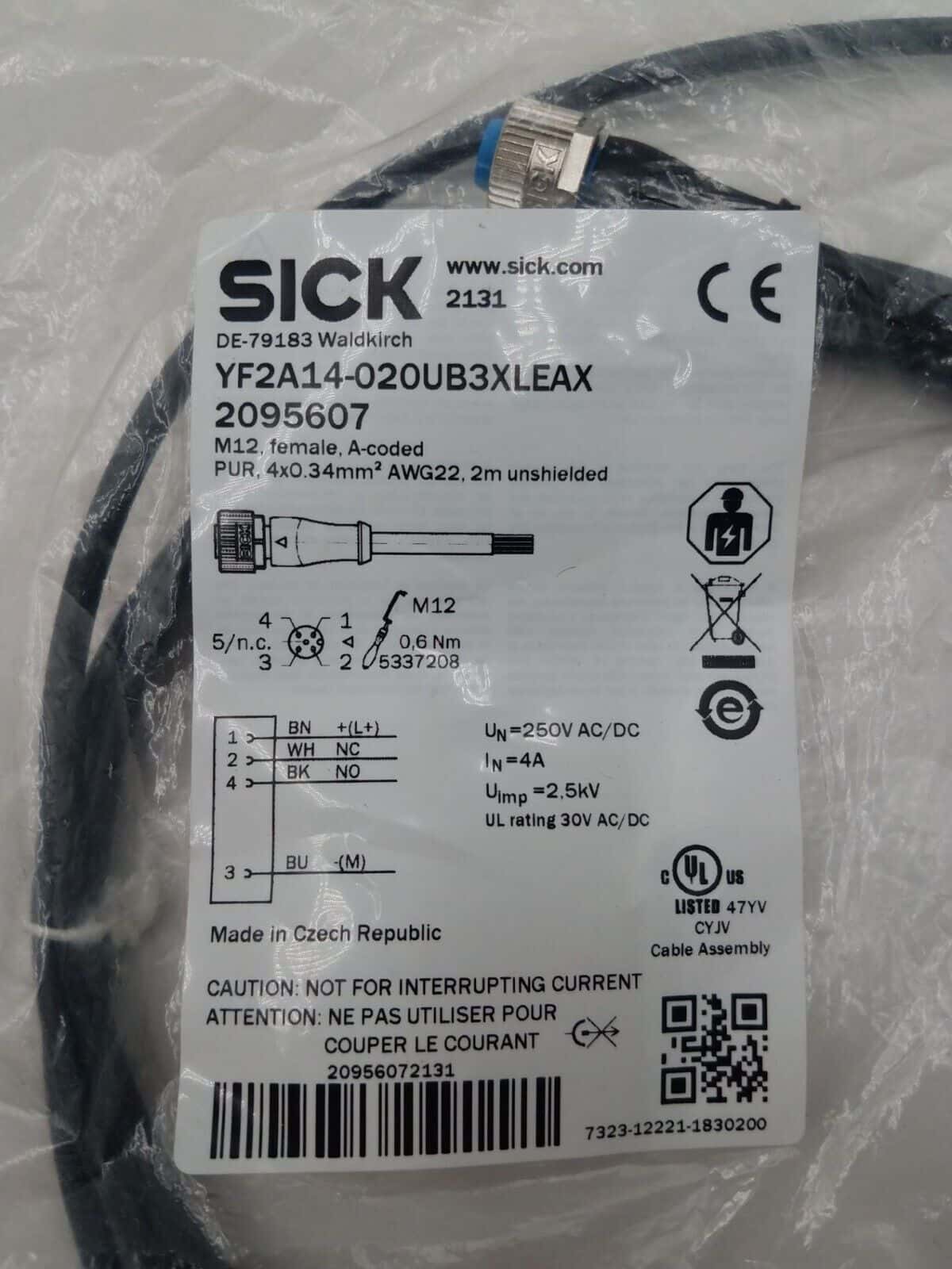 SICK YF2A14-020UB3XLEAX PLC — image 1 of 4