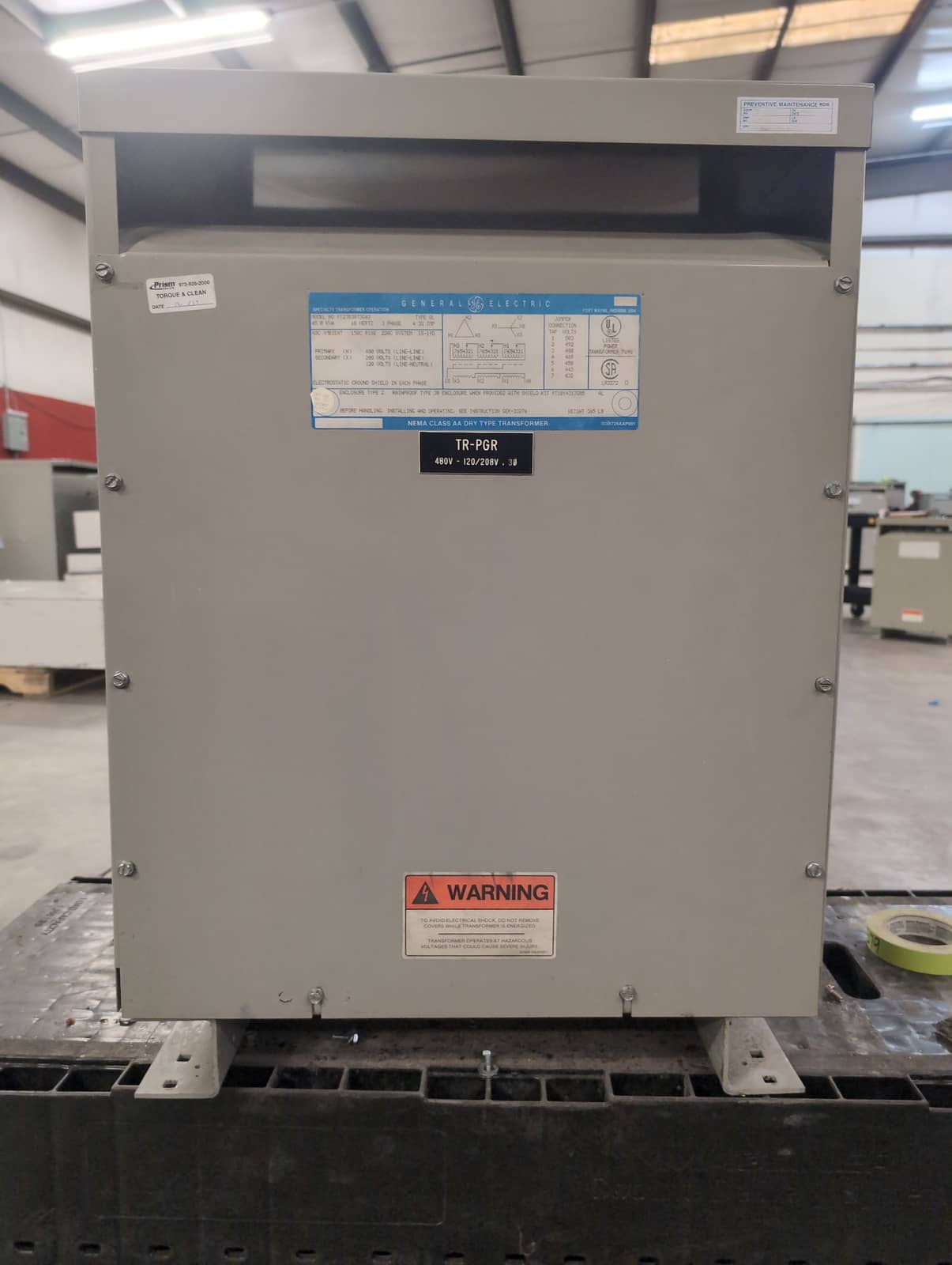 GE 9T23B3873G03 Dry Type Transformers — image 1 of 10