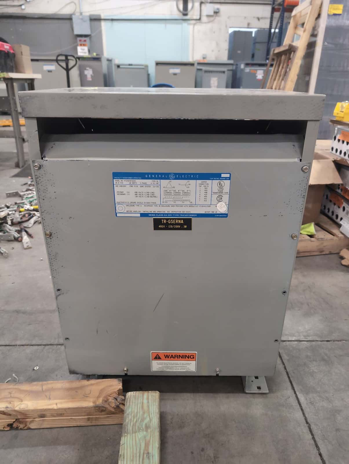 GE 9T23B3872G03 Dry Type Transformers — image 1 of 10