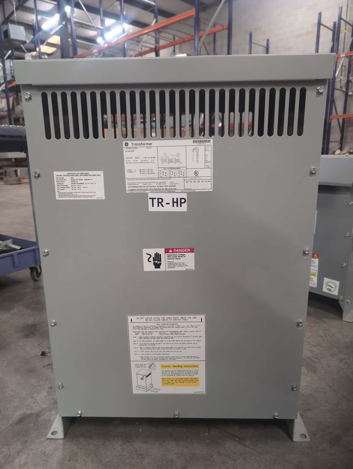 GE 9T10A1003 Dry Type Transformers — image 1 of 10
