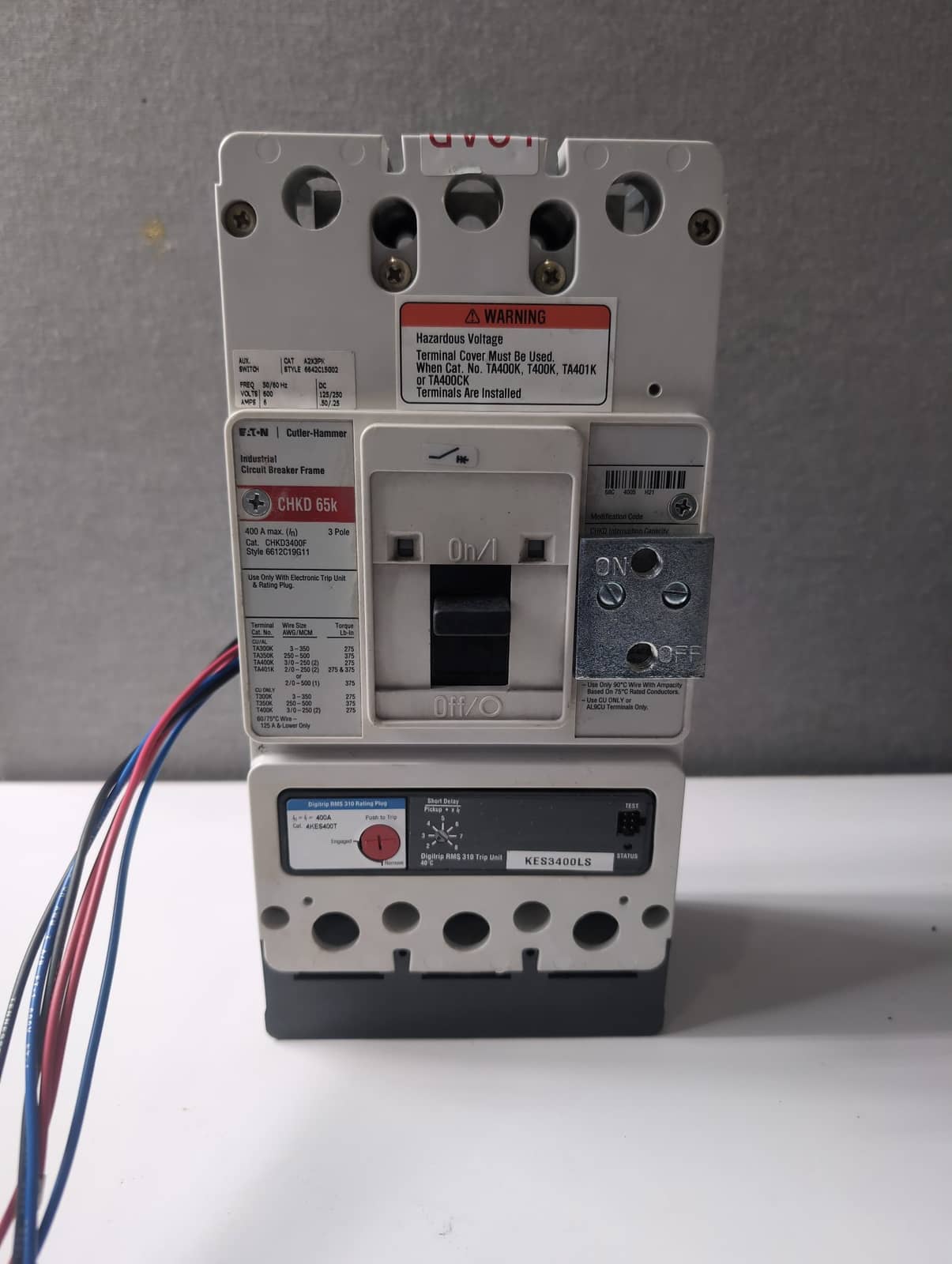 Eaton CHKD3400F Circuit Breaker — image 1 of 6