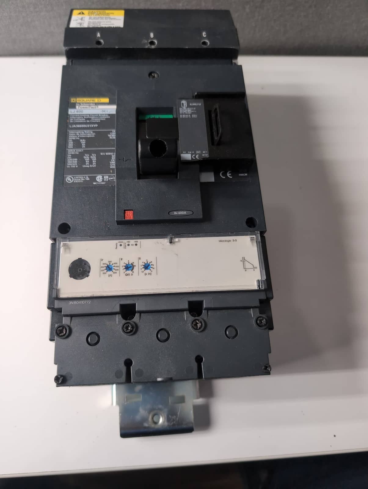 Square D LJA36600U31XYP Circuit Breaker — image 1 of 6